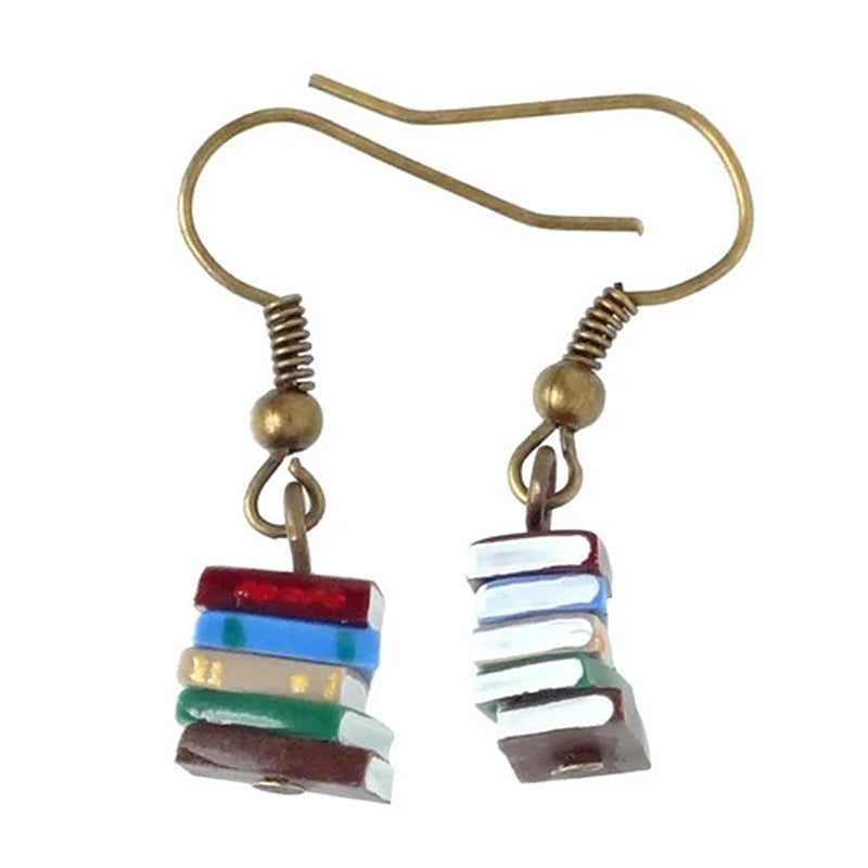 Avtoit | Book stack earrings