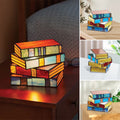 Avtoit | Stained Glass Stack Books Lamp