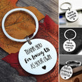 Avtoit | Thank you for loving us Stainless Steel Keychain