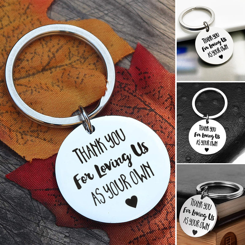 Avtoit | Thank you for loving us Stainless Steel Keychain