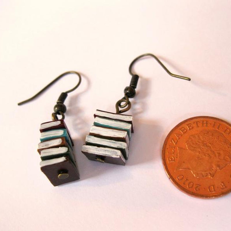 Avtoit | Book stack earrings