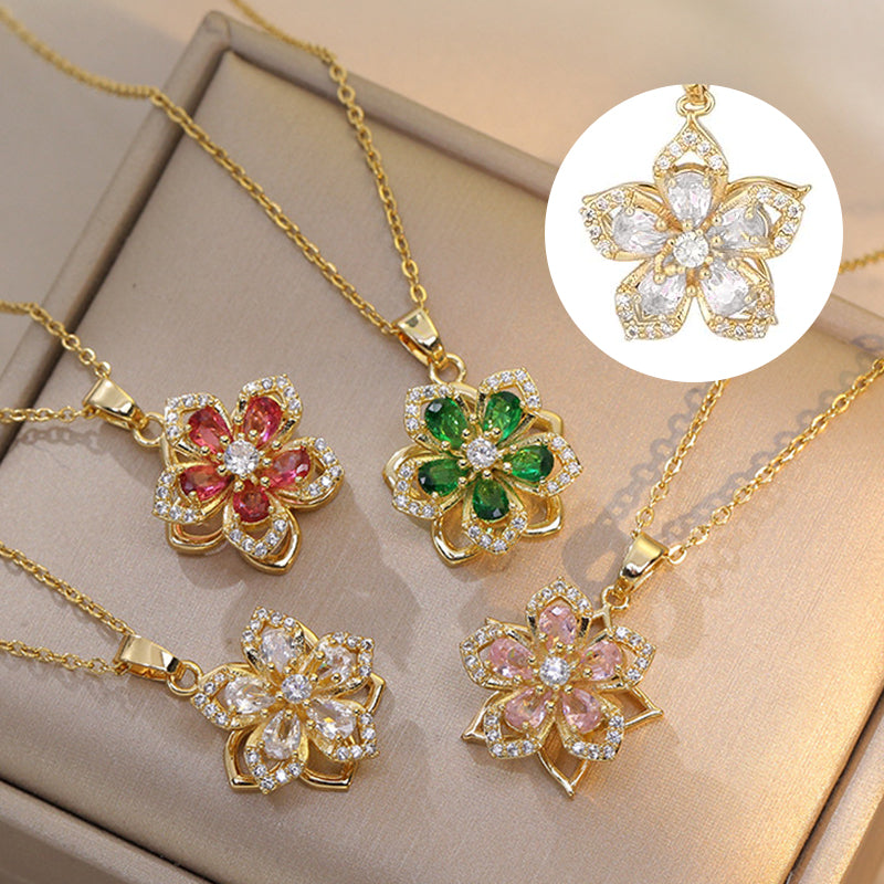 Avtoit | Rotating Bauhinia Necklace