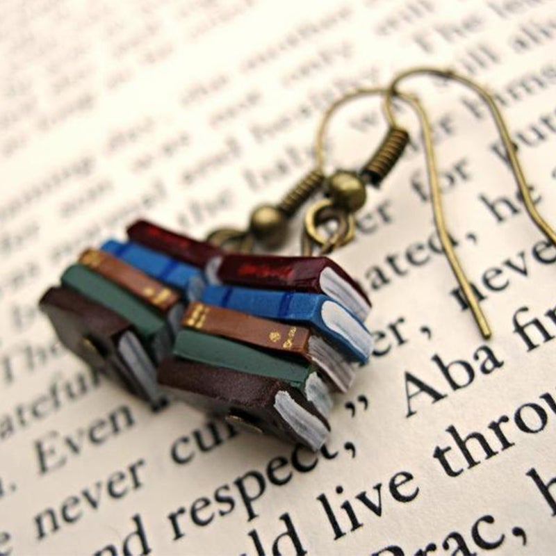 Avtoit | Book stack earrings