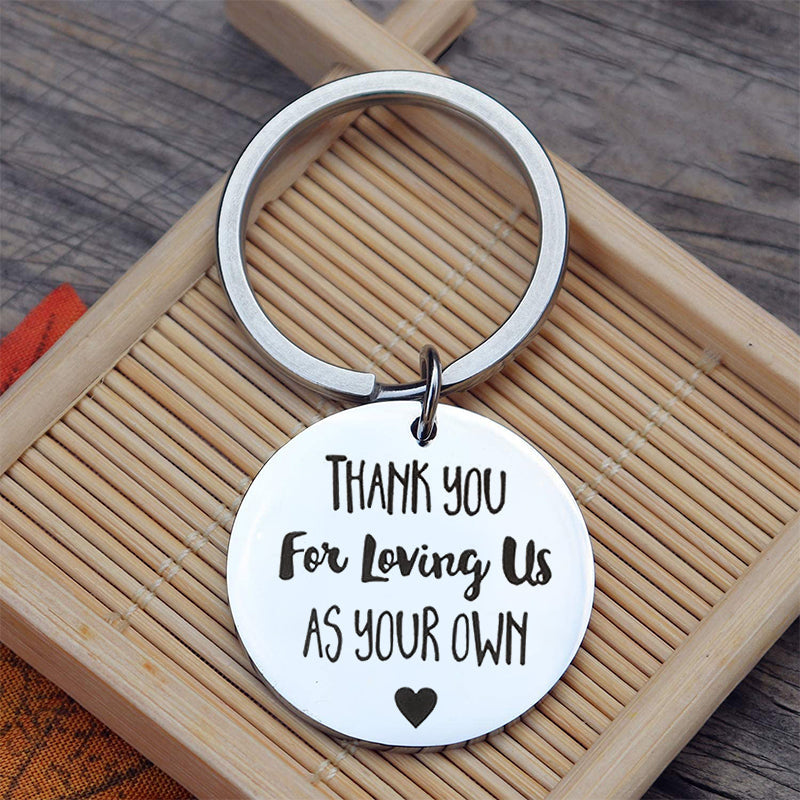 Avtoit | Thank you for loving us Stainless Steel Keychain