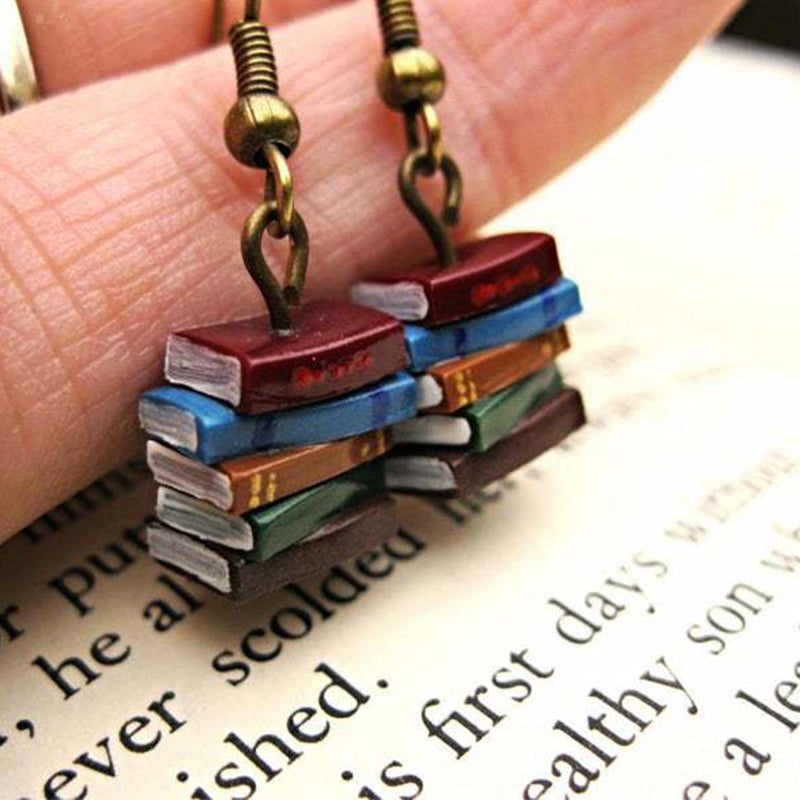 Avtoit | Book stack earrings