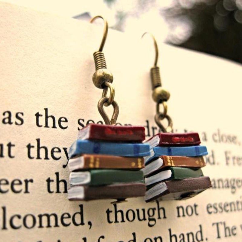 Avtoit | Book stack earrings