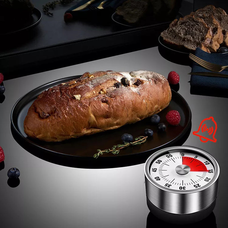 Avtoit | Stainless Steel Kitchen Clock