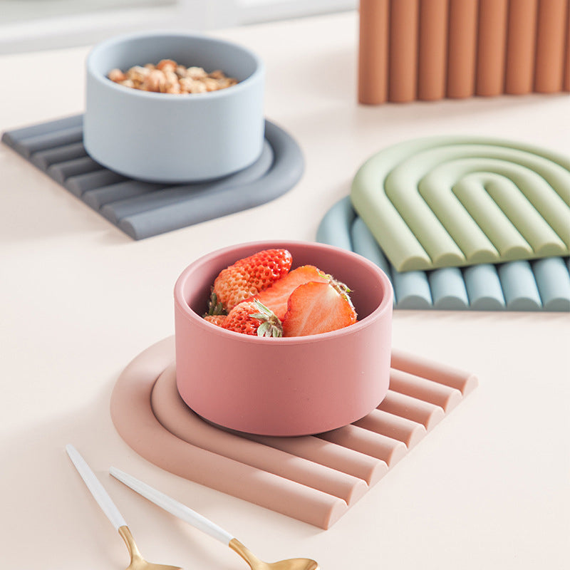 Avtoit | Rainbow Silicone Table Mat Coaster
