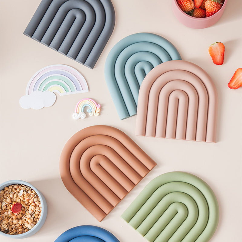 Avtoit | Rainbow Silicone Table Mat Coaster