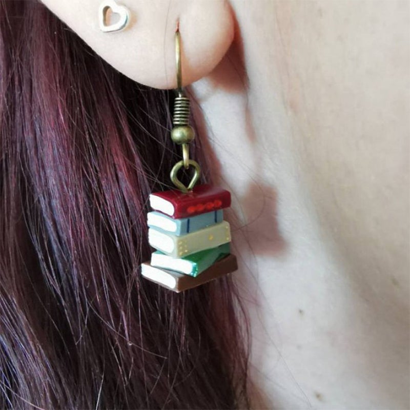 Avtoit | Book stack earrings