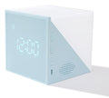 Avtoit | Cube Alarm Clock, with Colorful Lights, Voice-control Night Light, Timer, Temperature Display and Long Battery Life, for Home & Office