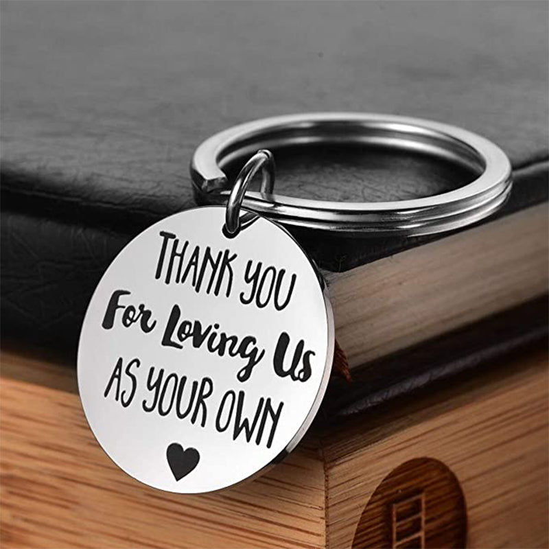 Avtoit | Thank you for loving us Stainless Steel Keychain