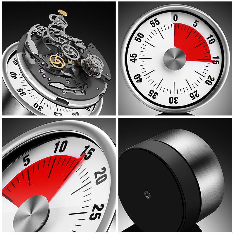 Avtoit | Stainless Steel Kitchen Clock