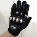 Avtoit | Motorcycle Leather Gloves, with Anti-clip Palm, Breathable Fabric & Anti-impact Joint Protection, for Riding, Racing & More
