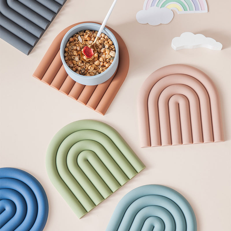 Avtoit | Rainbow Silicone Table Mat Coaster