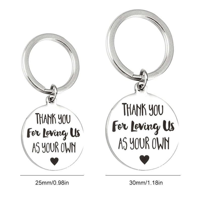 Avtoit | Thank you for loving us Stainless Steel Keychain