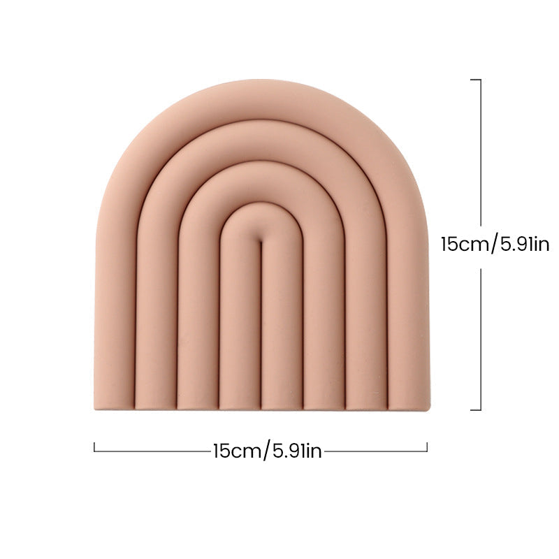 Avtoit | Rainbow Silicone Table Mat Coaster