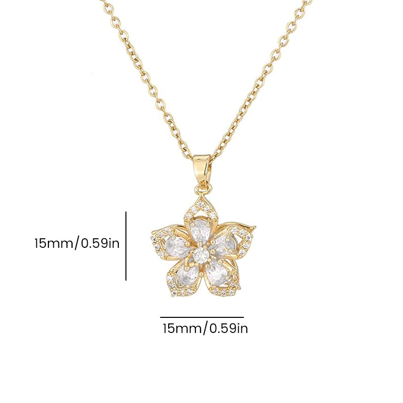 Avtoit | Rotating Bauhinia Necklace