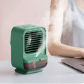 Avtoit | 2-in-1 Rechargeable Compact Desk Fan & Humidifier, with 3 Speed Settings, for Home & Office