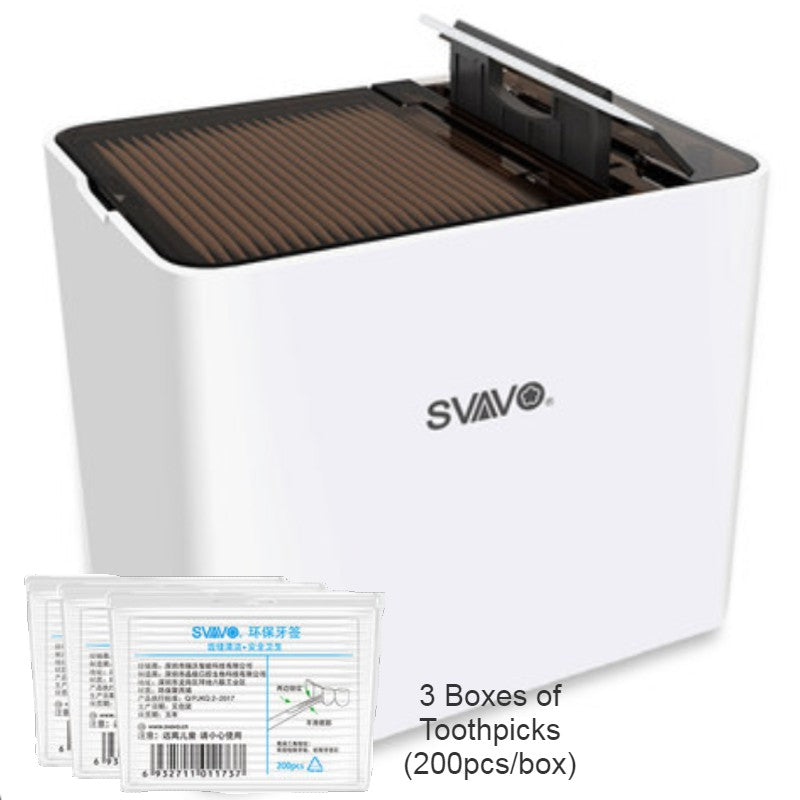 Avtoit | Automatic Smart Toothpick Dispenser with UV Disinfection, Reusable Toothpicks & Infrared Sensor, for Home, Restaurant & Office