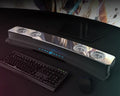 Avtoit | Bluetooth Gaming Speaker, with RGB Lighting, Bluetooth 5.0, Dual Diaphragm, Dual Speakers, Mechanical Buttons, Clock & Alarm