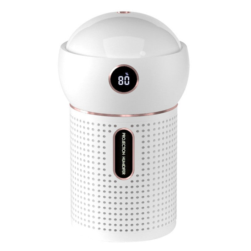 Avtoit | 3-in-1 Portable Rechargeable Mini Humidifier, with 360¬∞ Dynamic Projection & Night Light, for Home, Office & Party