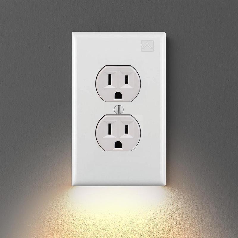 Avtoit | Outlet wall plate with LED night lights