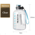 Avtoit | 1500ml Large Capacity Water Bottle, with Widemouth, Tritan Material & BPA Free, for Walking, Driving, Exercising & More