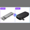 Avtoit | Transparent Portable SSD Enclosure, with Storage Bag, Simple Installation, Fast File Transfer, Auto-Sleep, for Study & Work