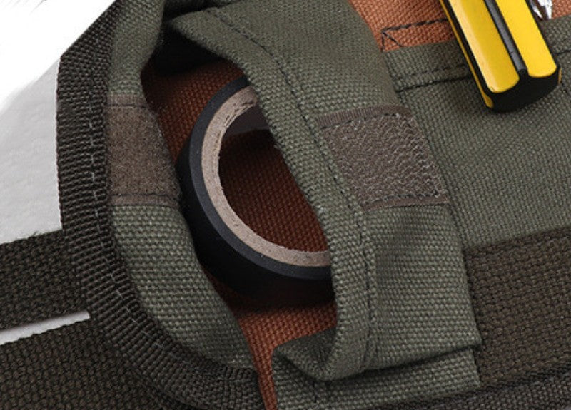 Avtoit | Durable Portable Tool Roll Storage Bag, with 19 Slots & 5 Pockets, for Home, DIY & More