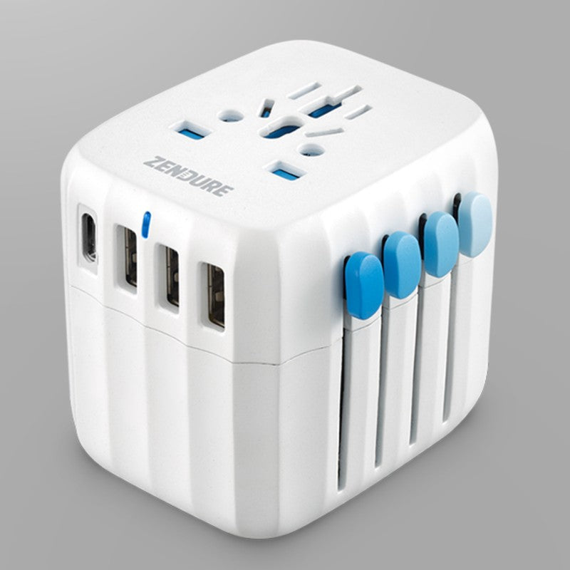 Avtoit | Portable Fast Charging Cube Wall Charger, with 4 USB Outports & 30W PD Charging, for Office, Travel & More