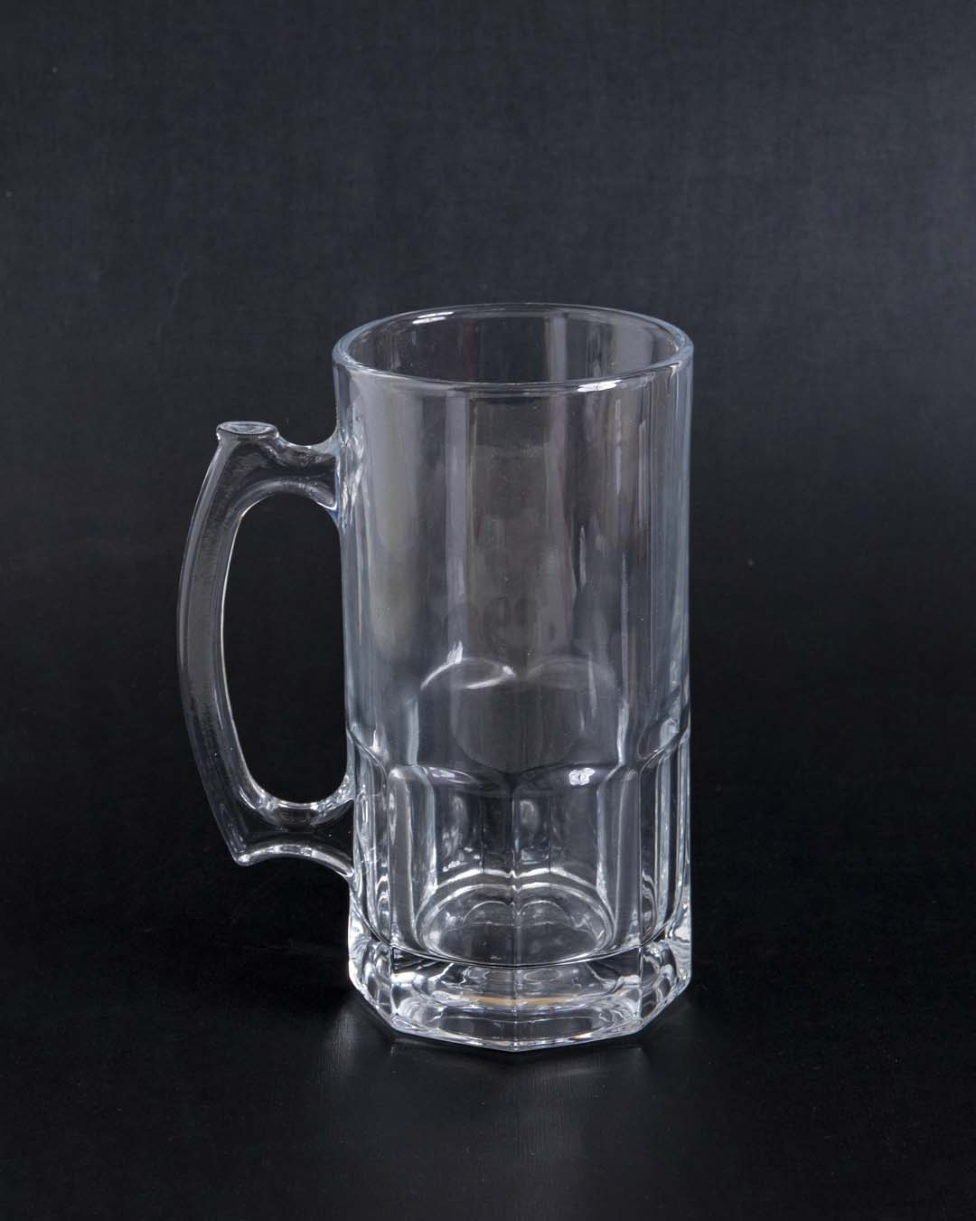 Avtoit | Giant Clear Glass Beer Mug