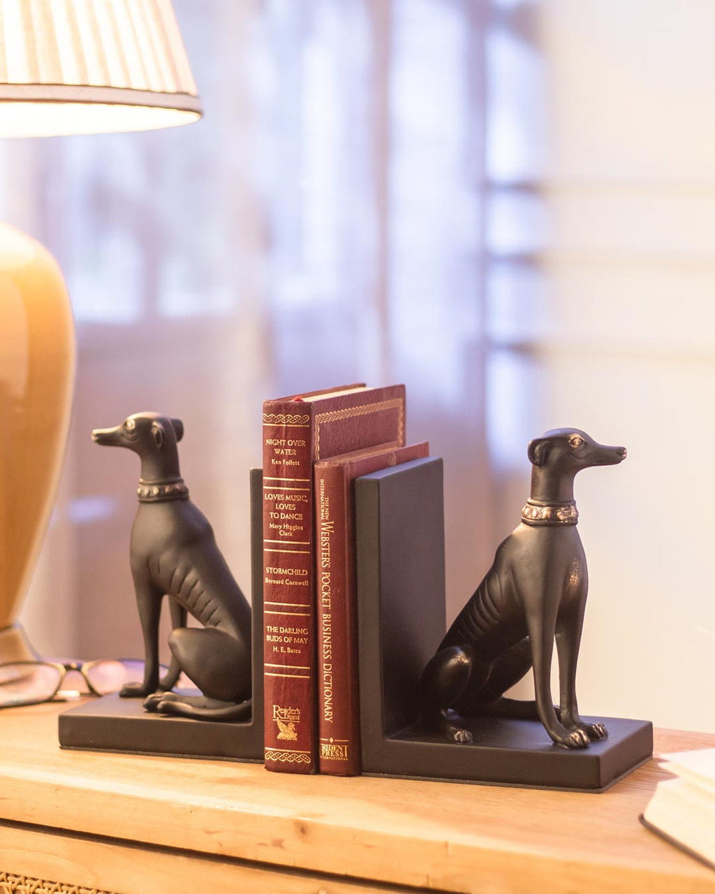 Avtoit | Guard Dog Bookend Set - Black
