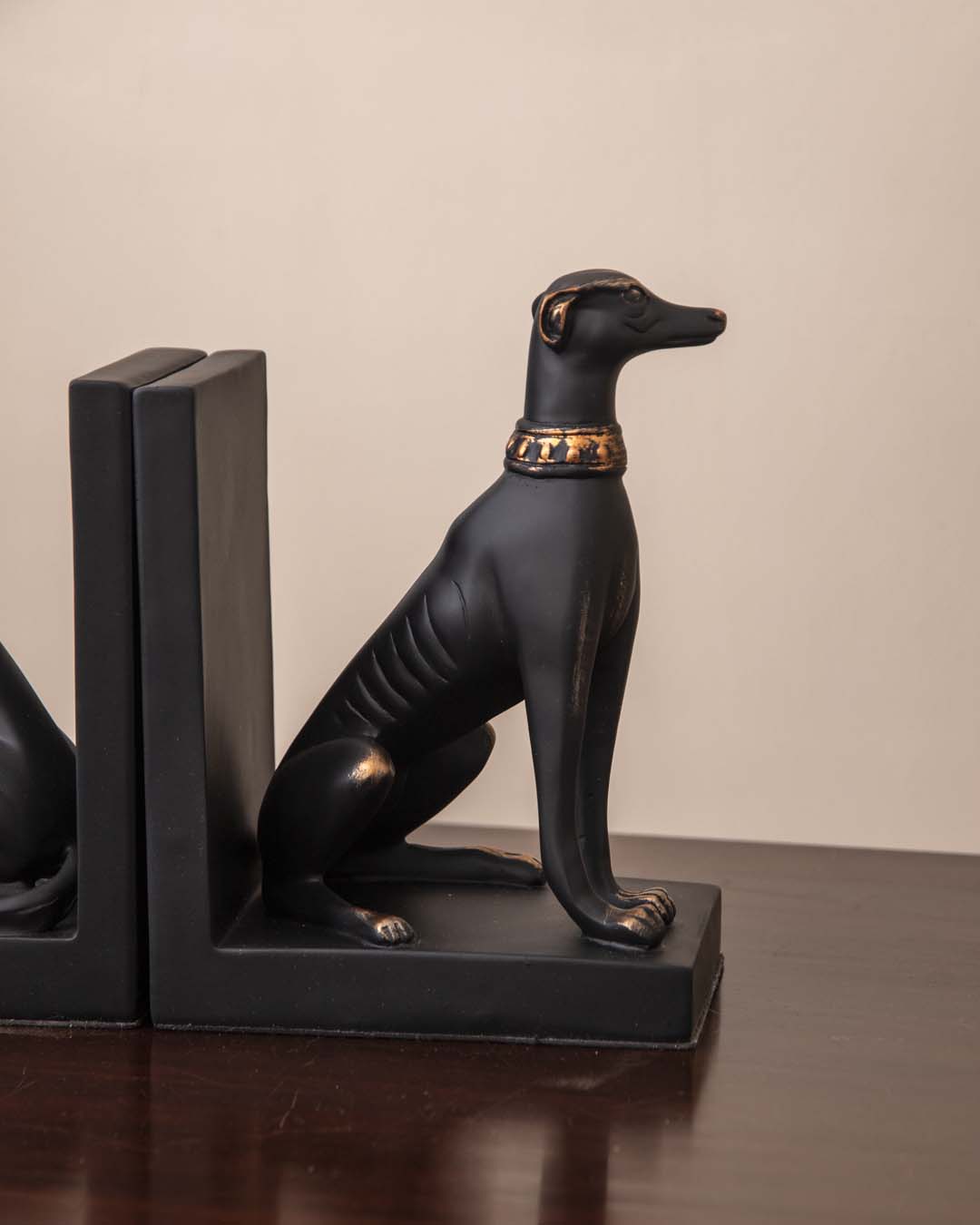 Avtoit | Guard Dog Bookend Set - Black