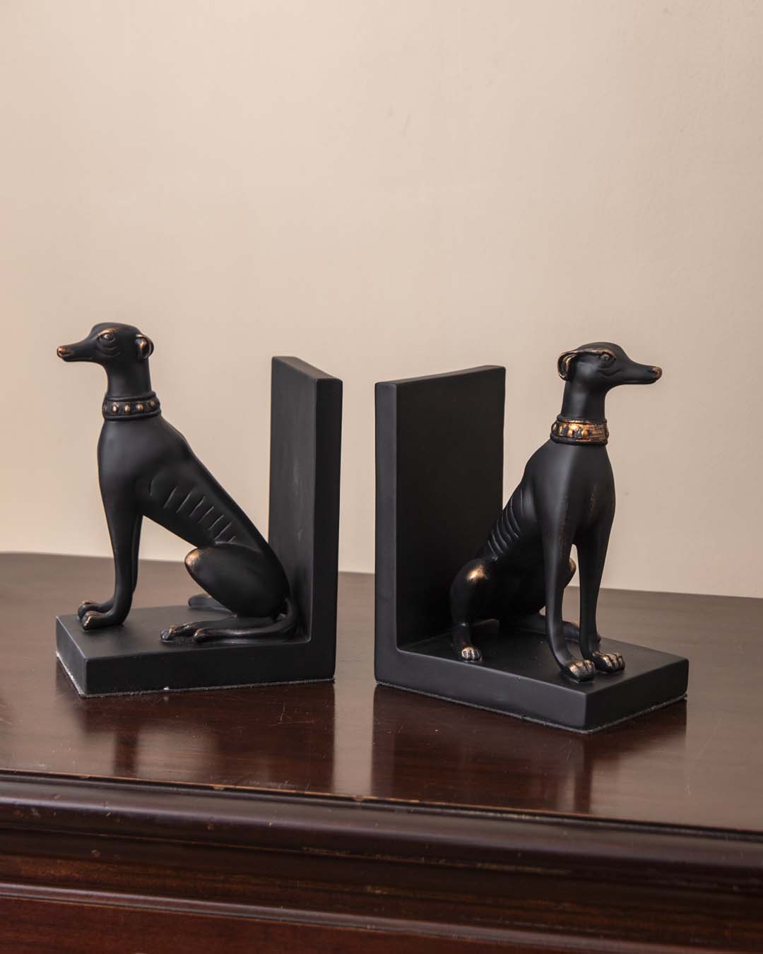 Avtoit | Guard Dog Bookend Set - Black