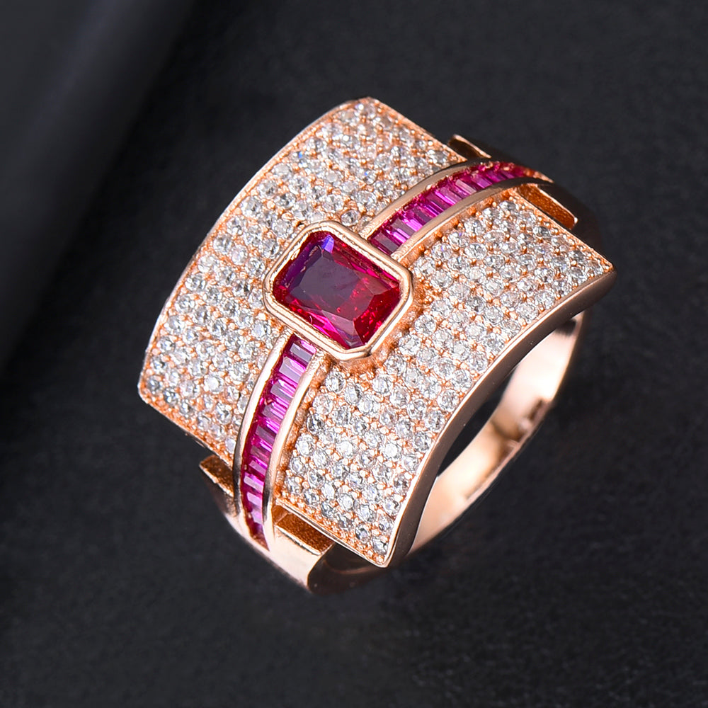 Avtoit | Monaco Design Luxury Statement Stackable Ring For Women