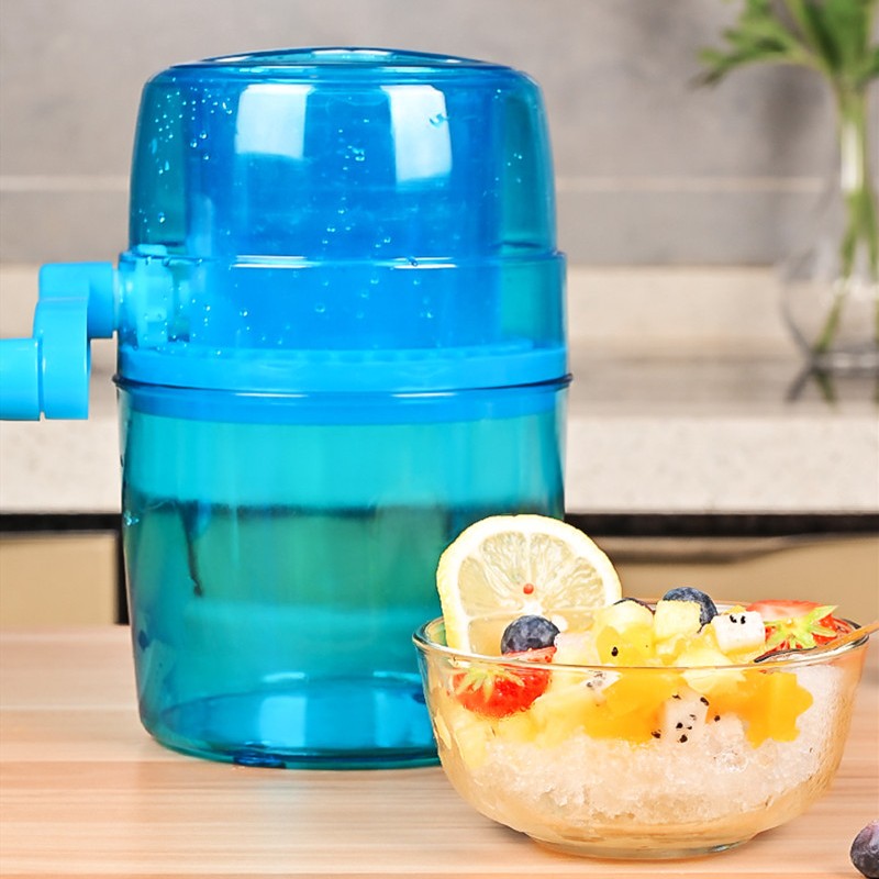 Avtoit | Double Blades Hand-cranked Ice Shaver, for Fast Crushing, Fun and Easy Iced Treat