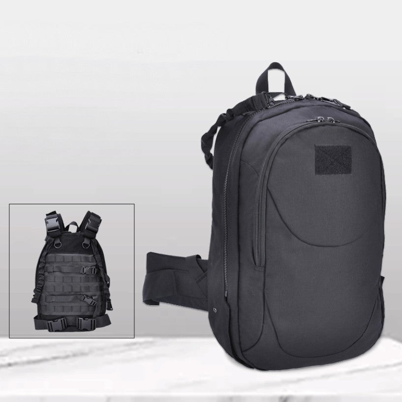 Avtoit | Tactical Transformable Vest Backpack, with Durable & Waterproof Material, Adjustable Straps & Mount System, for Outdoors, Hiking, Travel & More