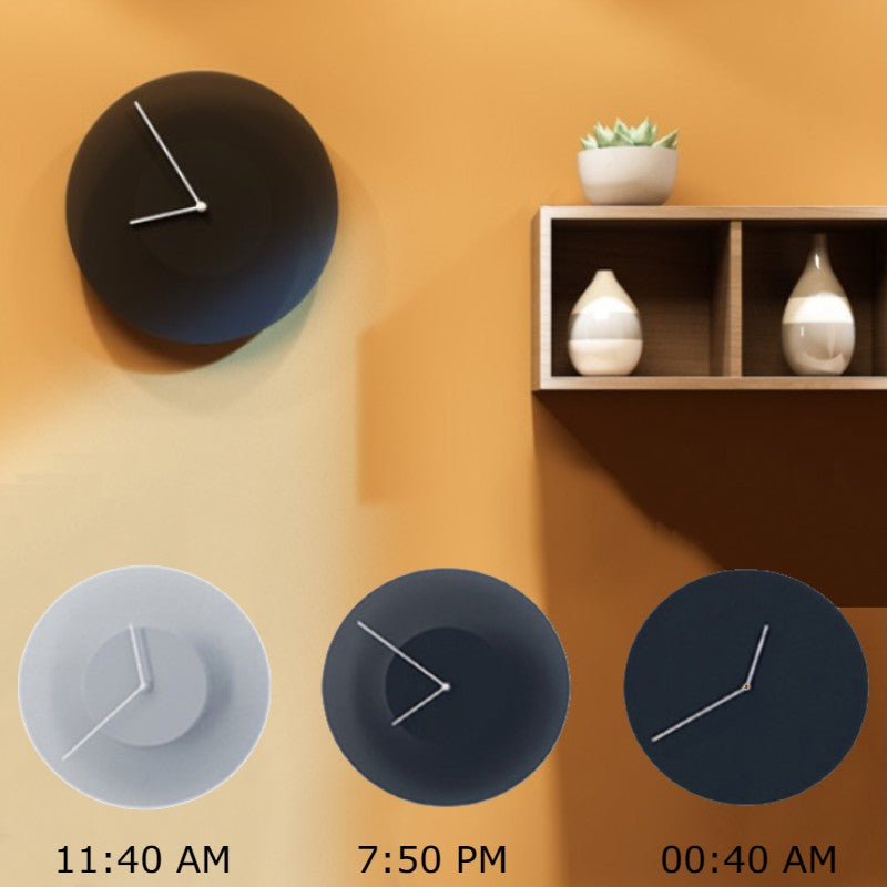 Avtoit | Cool Minimalist Gradient-Changing Wall Clock, for Office, Livingroom, Bedroom and More