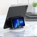 Avtoit | Adjustable Round Vertical Laptop Stand with Multiple Slots, for Laptop, Tablet, Phone