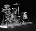 Avtoit | 3D Metal Craft Cast Drum Set Puzzle, with Sophisticated Laser Cut, Best Gift for Kids and DIY Fan