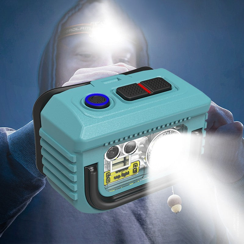 Avtoit | Rechargeable Super Bright Headlamp with 7 Modes, for Camping, Cycling, Fishing, Running