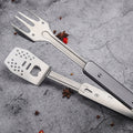 Avtoit | Foldable Detachable Stainless Steel Hybrid Grill Tongs, with Retractable Handle & Bottle Opener