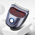 Avtoit | Rechargeable Palm-held Wireless Electric Hair Clipper, with Stainless Steel Blade, Washable Design, Multiple Length Control Comb and USB Charging Cable, for Family Use