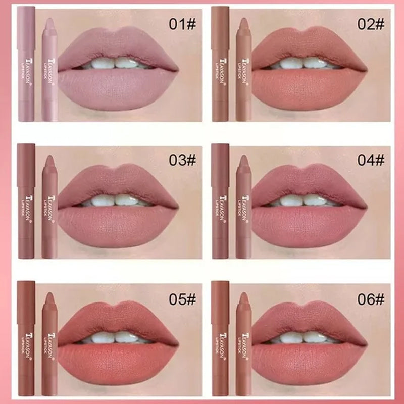 Avtoit | 12 Colors Matte Lipstick Pencil