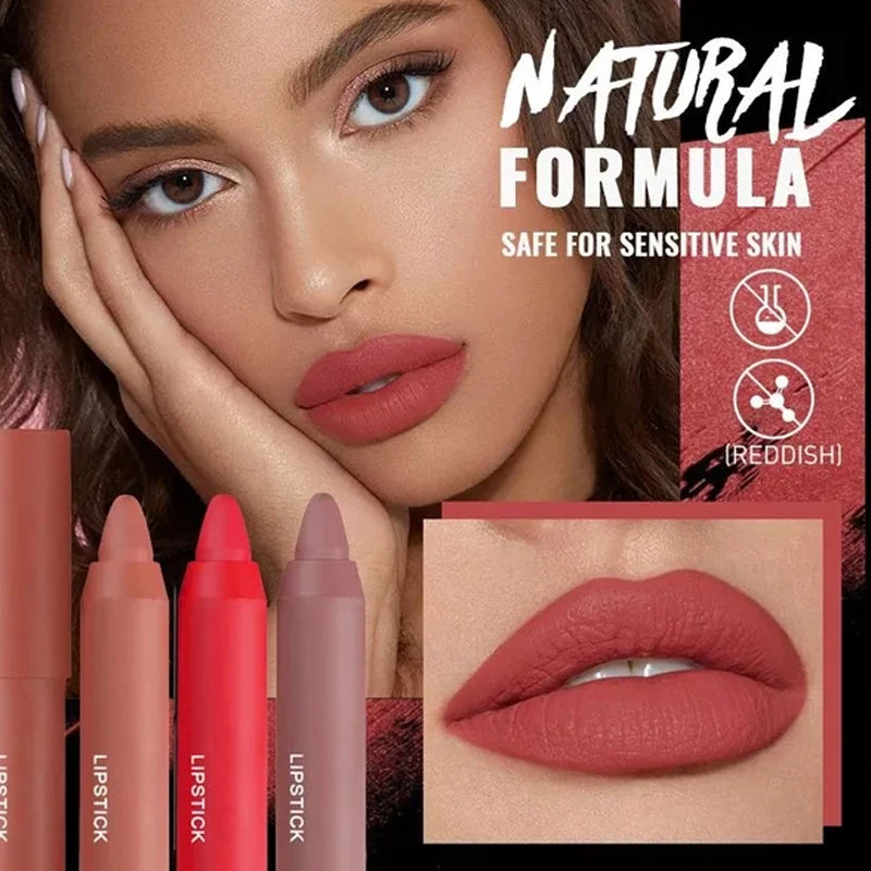 Avtoit | 12 Colors Matte Lipstick Pencil