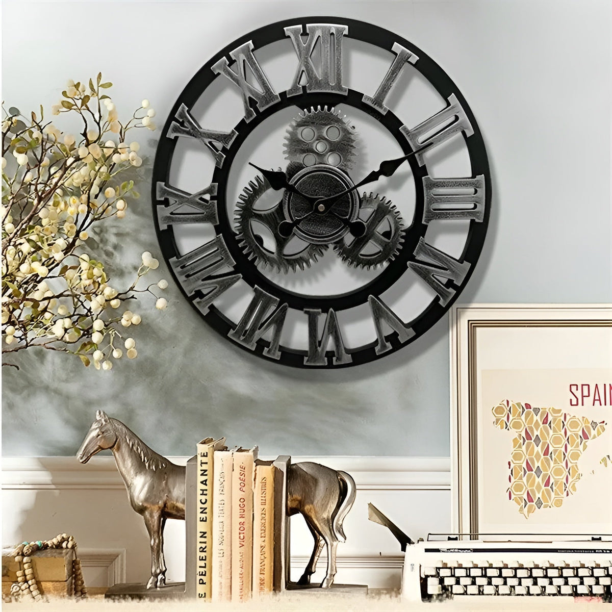 Avtoit | GearSphere Wall Clock in Gear Design