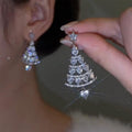 Avtoit | Christmas tree earrings (One pair)