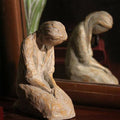 Avtoit | Sweet Hour of Prayer, beautiful hand-cast inspiring sculpture of a praying woman