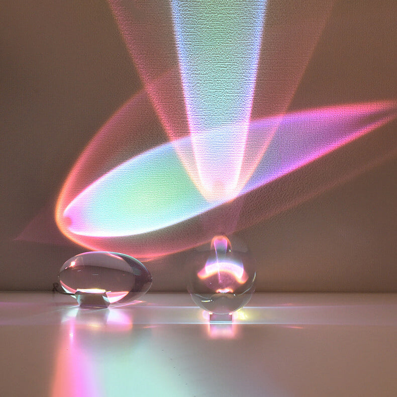 Avtoit | Creative Crystal Projection Angel Eyes LED Table Lamp
